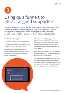 The essential guide to growing charitable support inside page